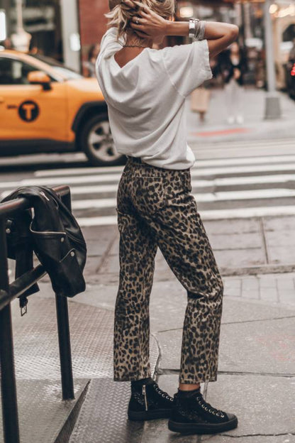 The Leo Cropped Straight Jeans