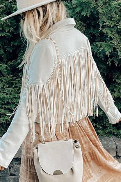 Tassel Tango Cropped Jacket