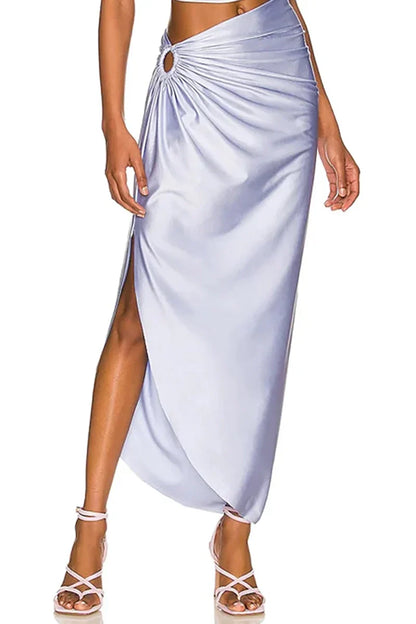 Glitter Cutout Resort Swimsuit Set