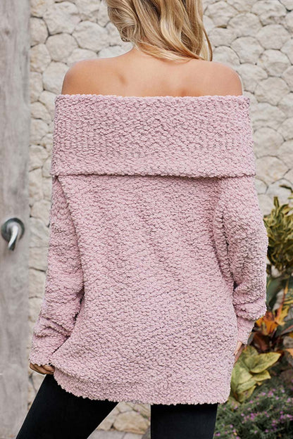 Off Shoulder Sexy Sweaters