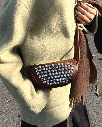 Mini Rhinestone Crossbody Bag