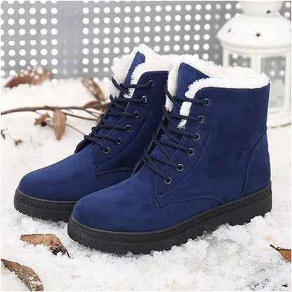 Casual Suede Winter Ankle Boots with and Heel for Women | Ideal for Winter