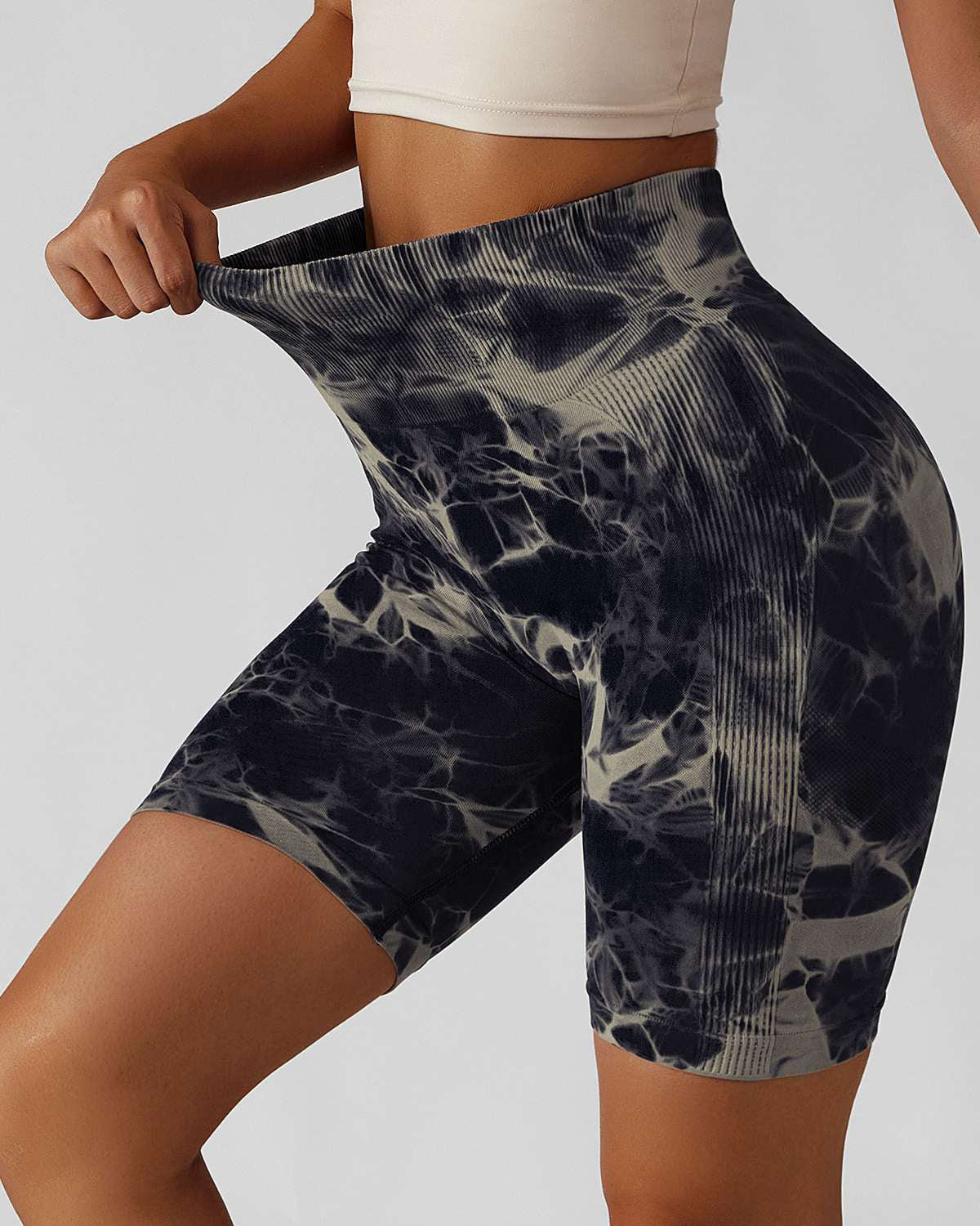 Tie Dye Scrunch Bum Shorts