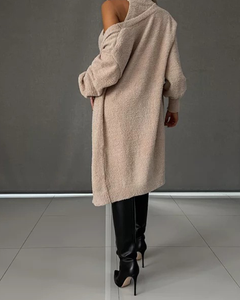 Thickened Fur Skirt Set