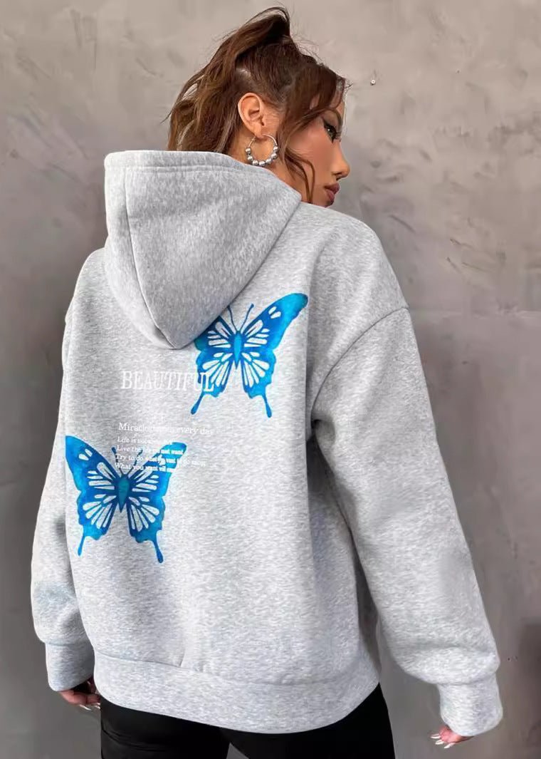 Butterfly Dream Graphic Hoodie