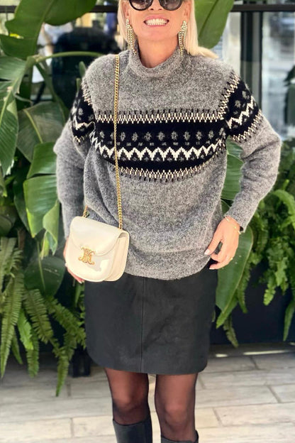 Cárdigan gris CANAZEI