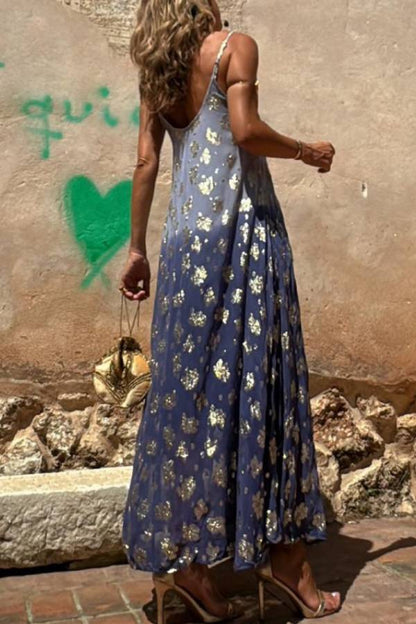 Anant Teja Suspender Resort Maxi Dress