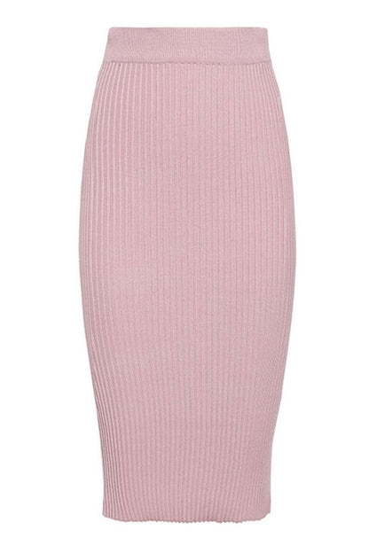 Vestido de lana sexy con cuello en V para invierno