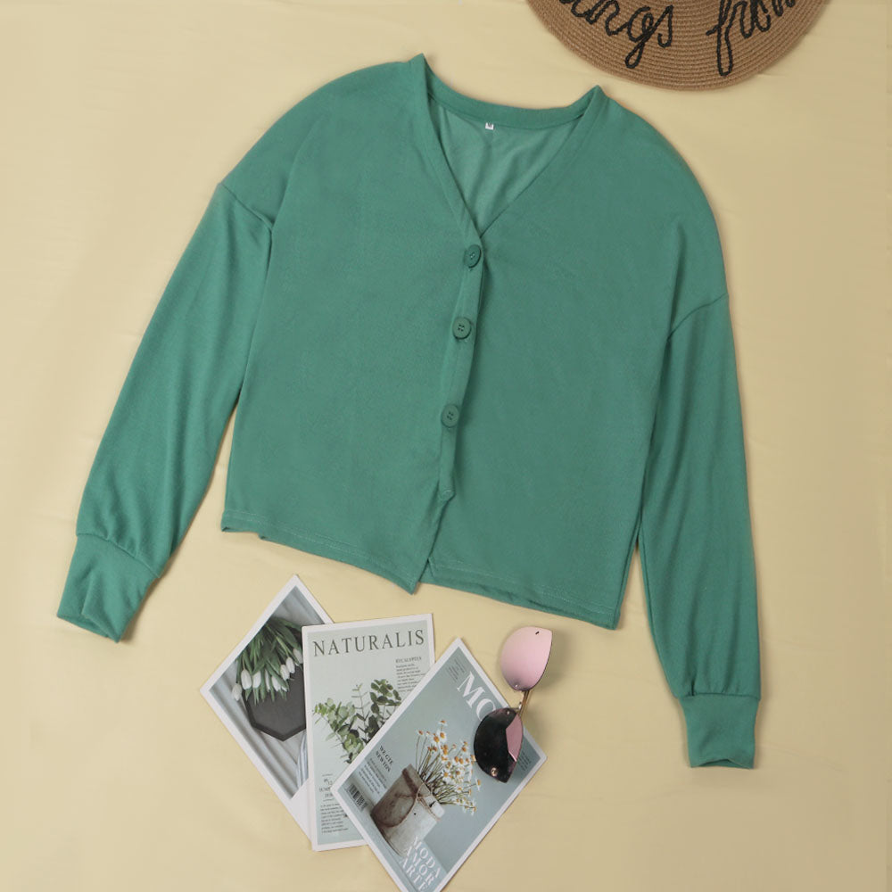 Casual Loose Knitted Cardigan ( 6 Colors )