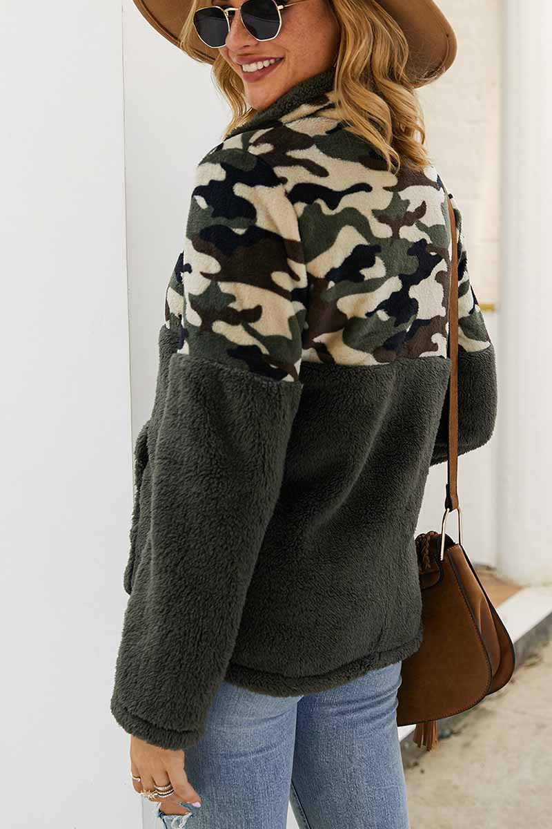 Leopard Stitching Tops