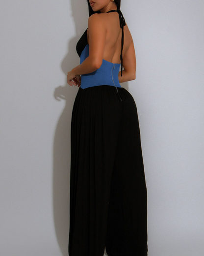 Halter Neck Jumpsuit