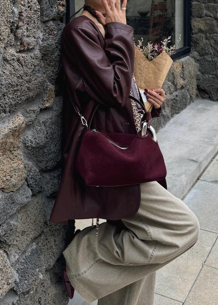 Sienna - Suede Shoulder and Crossbody Bag