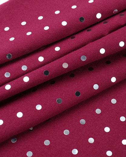 Slim Fit Deep V Jumpsuit With Rhinestones