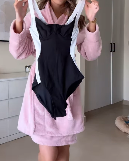 Slingback Underwire Body-Shaping Swimsuit