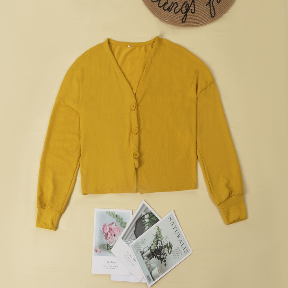 Casual Loose Knitted Cardigan ( 6 Colors )