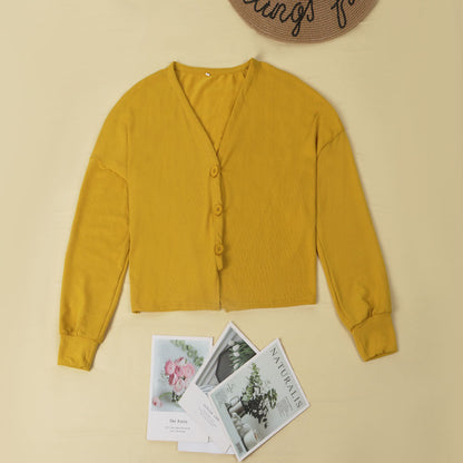 Casual Loose Knitted Cardigan ( 6 Colors )
