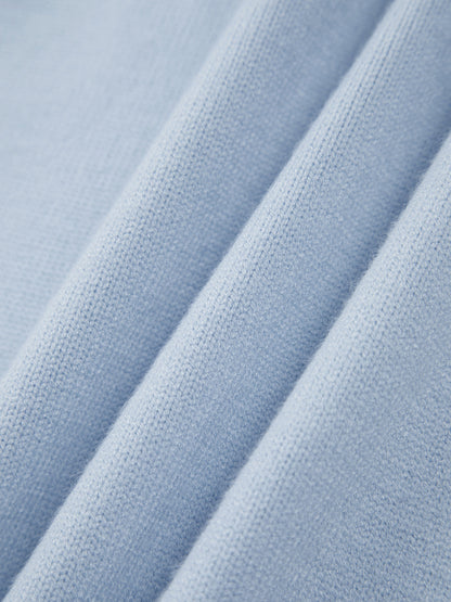 Skye Knit Set – Soft Crewneck Sweater & Pleated Skirt