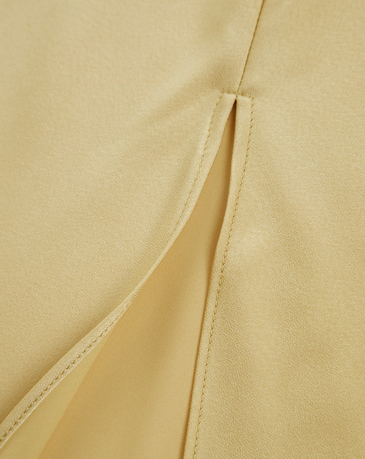 Moonlight Open Back Satin Slit Long Dress