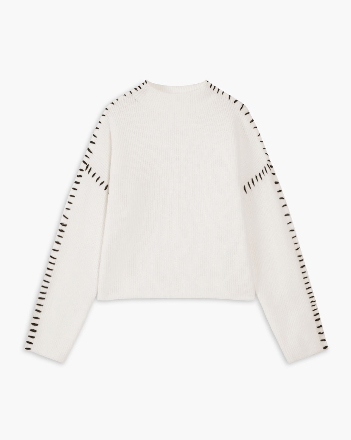 Shift The Focus Oversized Mock Neck Sweater