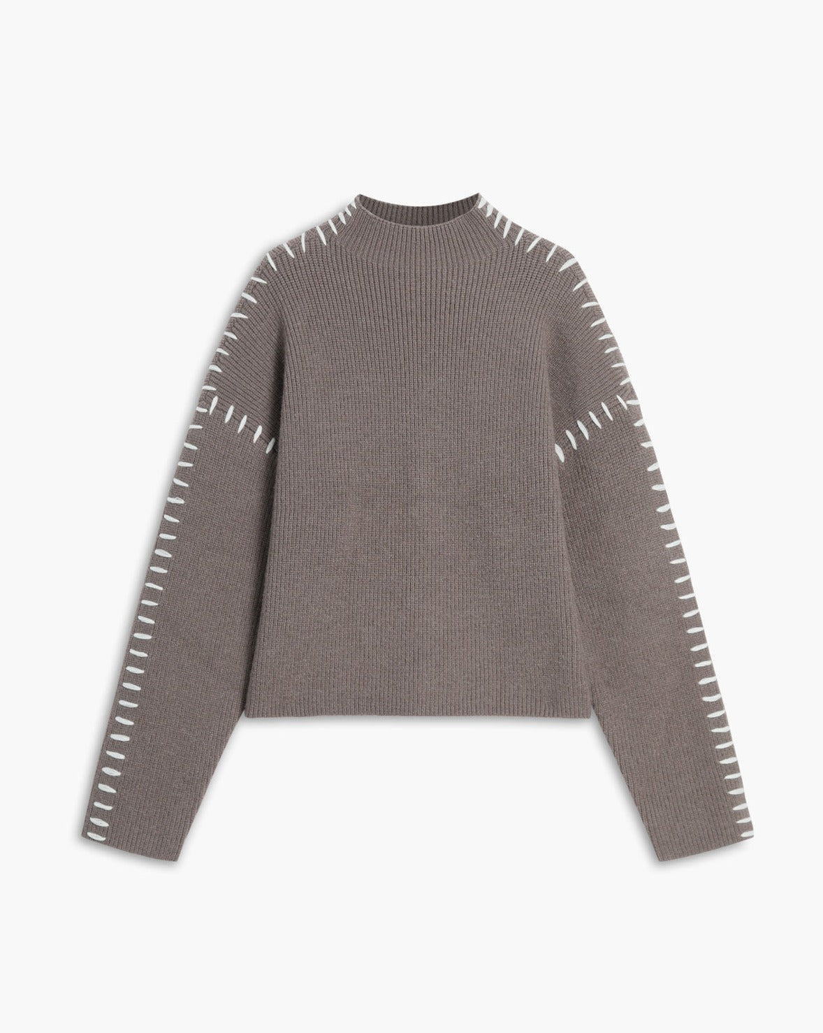 Shift The Focus Oversized Mock Neck Sweater