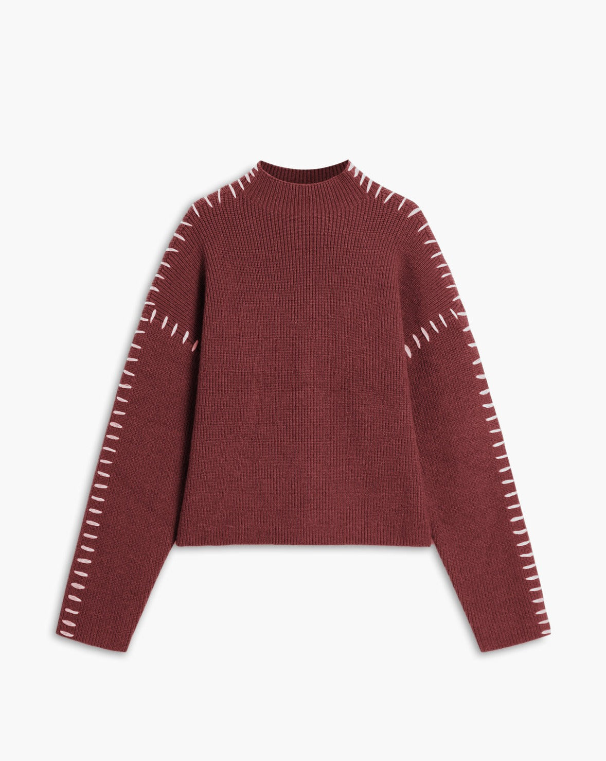 Shift The Focus Oversized Mock Neck Sweater