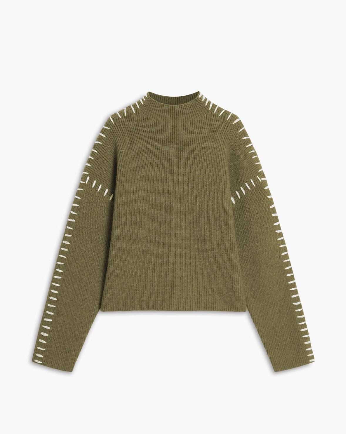 Shift The Focus Oversized Mock Neck Sweater