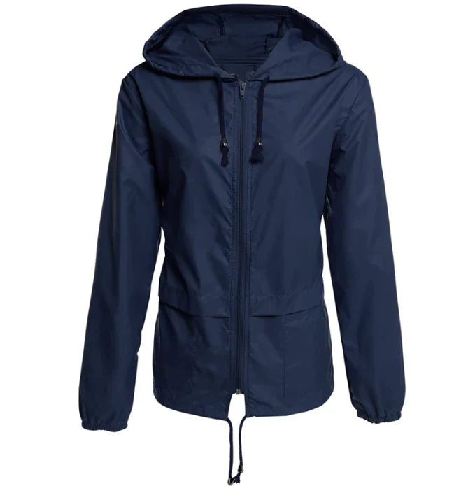 Classic Casual Waterproof Outdoor Rain Jacket for Women | Great for Outdoor Activities
