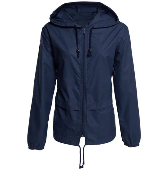 Classic Casual Waterproof Outdoor Rain Jacket for Women | Great for Outdoor Activities