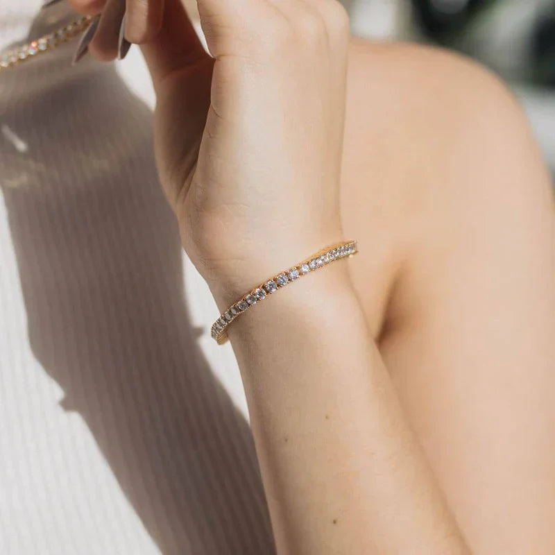 Celeste Radiant Tennis Bracelet