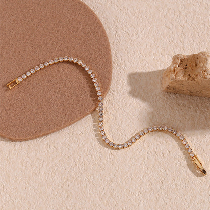 Celeste Radiant Tennis Bracelet