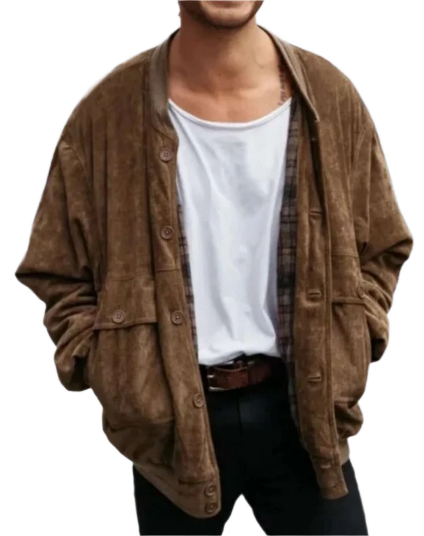 Diego - Velvet Fleece Jacket - - Ideal for Autumn/Winter