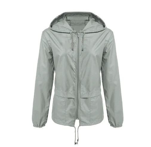 Classic Casual Waterproof Outdoor Rain Jacket for Women | Great for Outdoor Activities