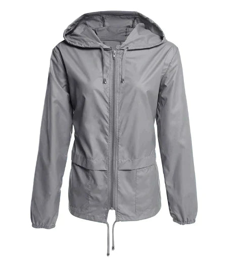 Classic Casual Waterproof Outdoor Rain Jacket for Women | Great for Outdoor Activities