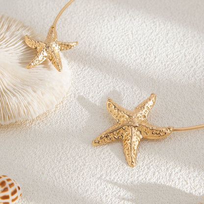 Marisella - Starfish Collar Necklace