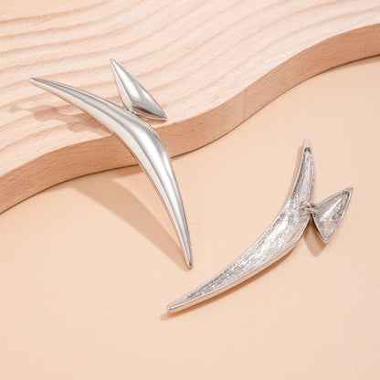 Nova Curve - Sculptural Statement Earrings
