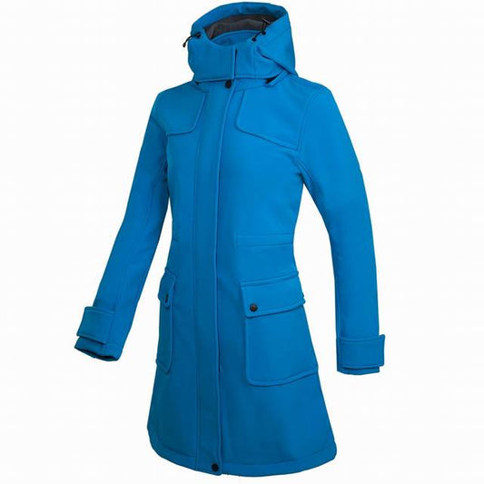 Classic Long Waterproof Outdoor Rain Jacket with Hood for Women | Great for Outdoor Activities