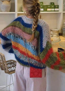 Rainbow Hues Sweater
