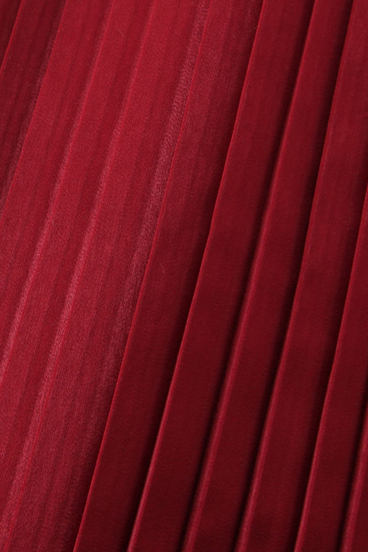 Vestido largo plisado sin tirantes Alice 