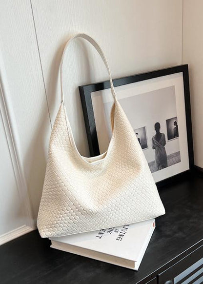 Woven Texture Hobo Shoulder Bag