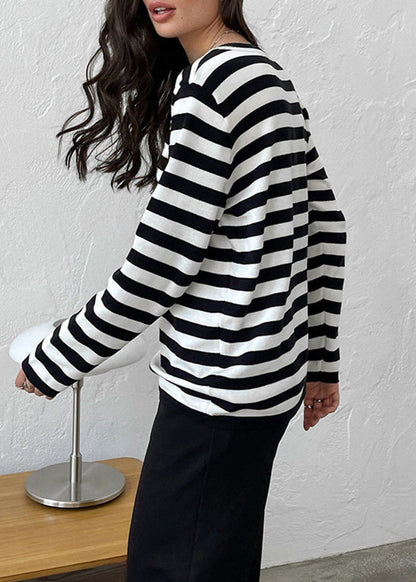Riviera Lines - Classic Striped Knit Top