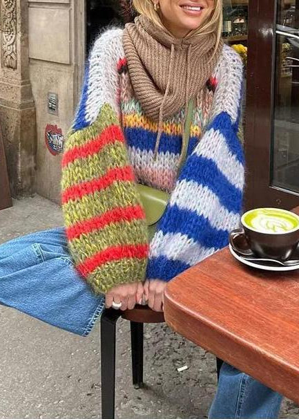 Rainbow Hues Sweater