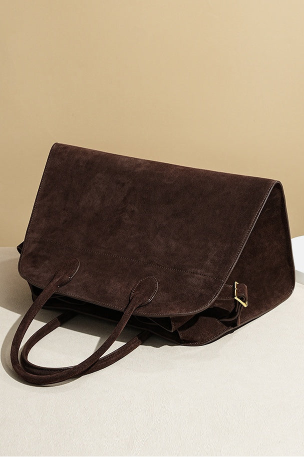 Bolso de mano con detalle de hebilla 