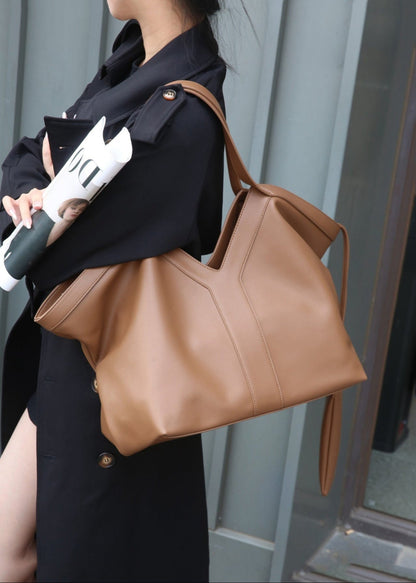 Valencia - Oversized Leather Tote Bag