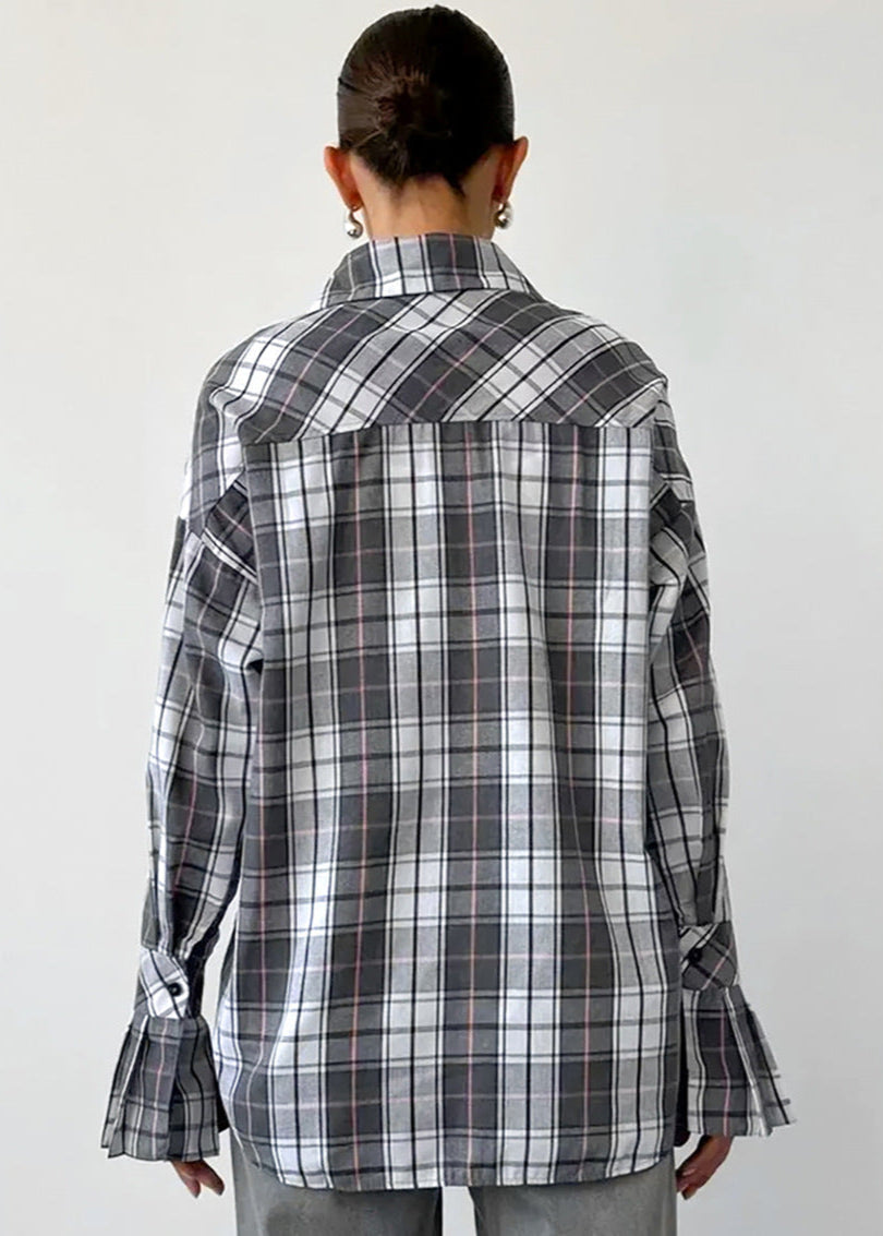 Urban Edge - Plaid Oversized Shirt
