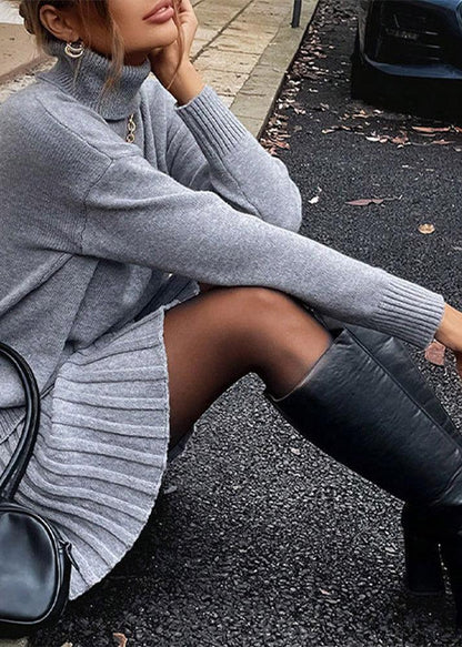 Maeve Knit Sweater and Pleated Skirt Set