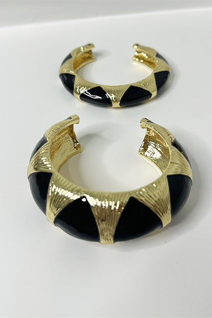 Vintage Enamel Bracelet Set