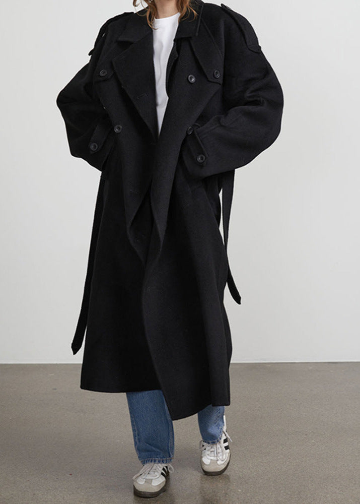 Eleanor - Classic Double-Breasted Overcoat