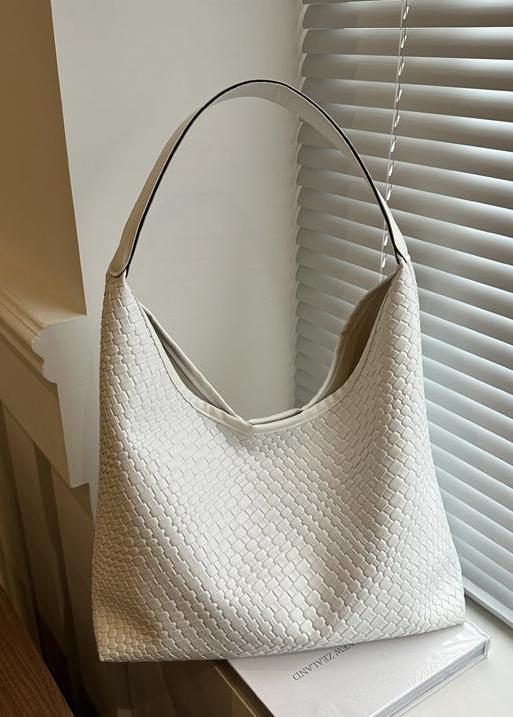 Woven Texture Hobo Shoulder Bag