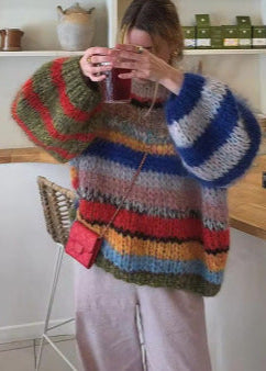 Rainbow Hues Sweater