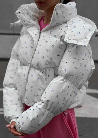 Floral Puffer Jacket